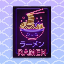 Load image into Gallery viewer, Neon Ramen - Thin canvas