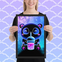 Load image into Gallery viewer, Soul of the Boba Tea Panda Framed poster
