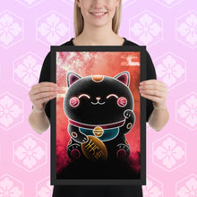 Load image into Gallery viewer, Soul of the Lucky Cat Framed poster
