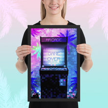 Load image into Gallery viewer, Soul of the Arcade Machine Framed poster
