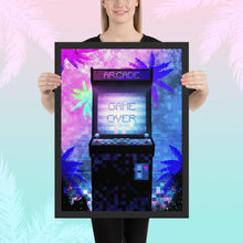 Load image into Gallery viewer, Soul of the Arcade Machine Framed poster
