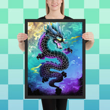 Load image into Gallery viewer, Soul of the Japanese Dragon Framed poster
