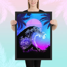 Load image into Gallery viewer, Soul of the Great RetroWave Framed poster
