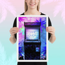 Load image into Gallery viewer, Soul of the Arcade Machine Framed poster
