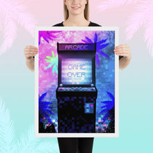 Load image into Gallery viewer, Soul of the Arcade Machine Framed poster
