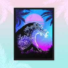 Load image into Gallery viewer, Soul of the Great Retrowave Framed canvas
