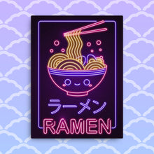 Load image into Gallery viewer, Neon Ramen - Thin canvas
