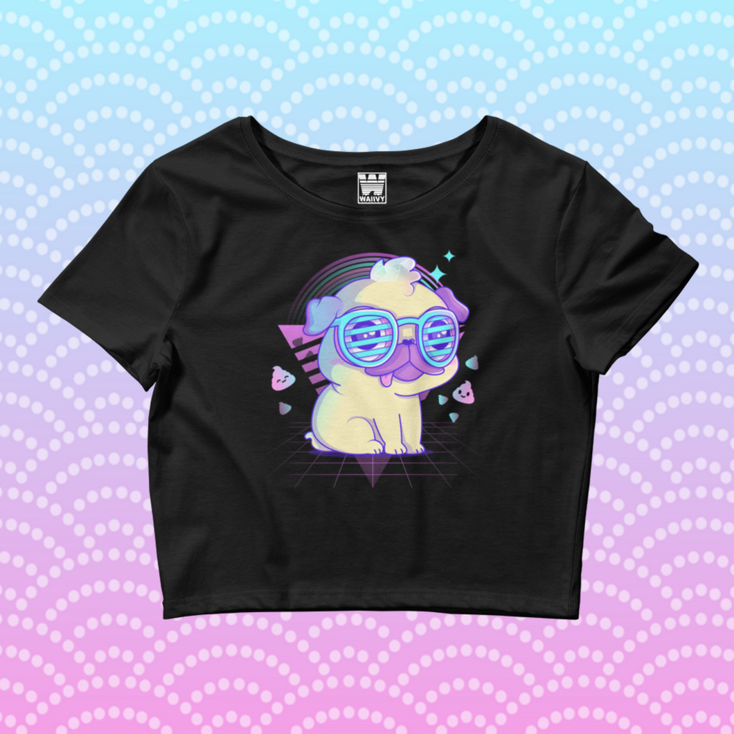 Vapor Pug Crop Top