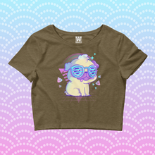 Load image into Gallery viewer, Vapor Pug Crop Top
